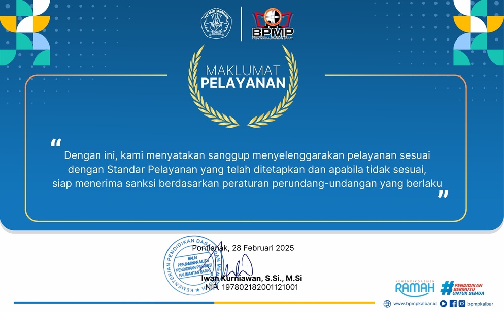 Maklumat Pelayanan